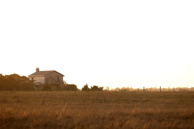 View of House from Farm Fields