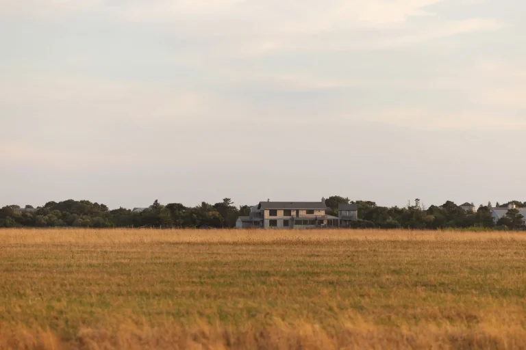 View of House from Farm Fields